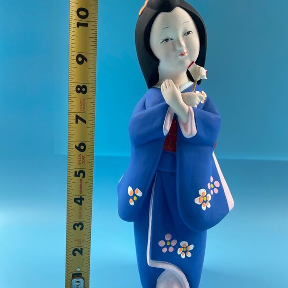 Hakata doll - Ceramic Japanese Girl Figurine - Picture 10 of 10